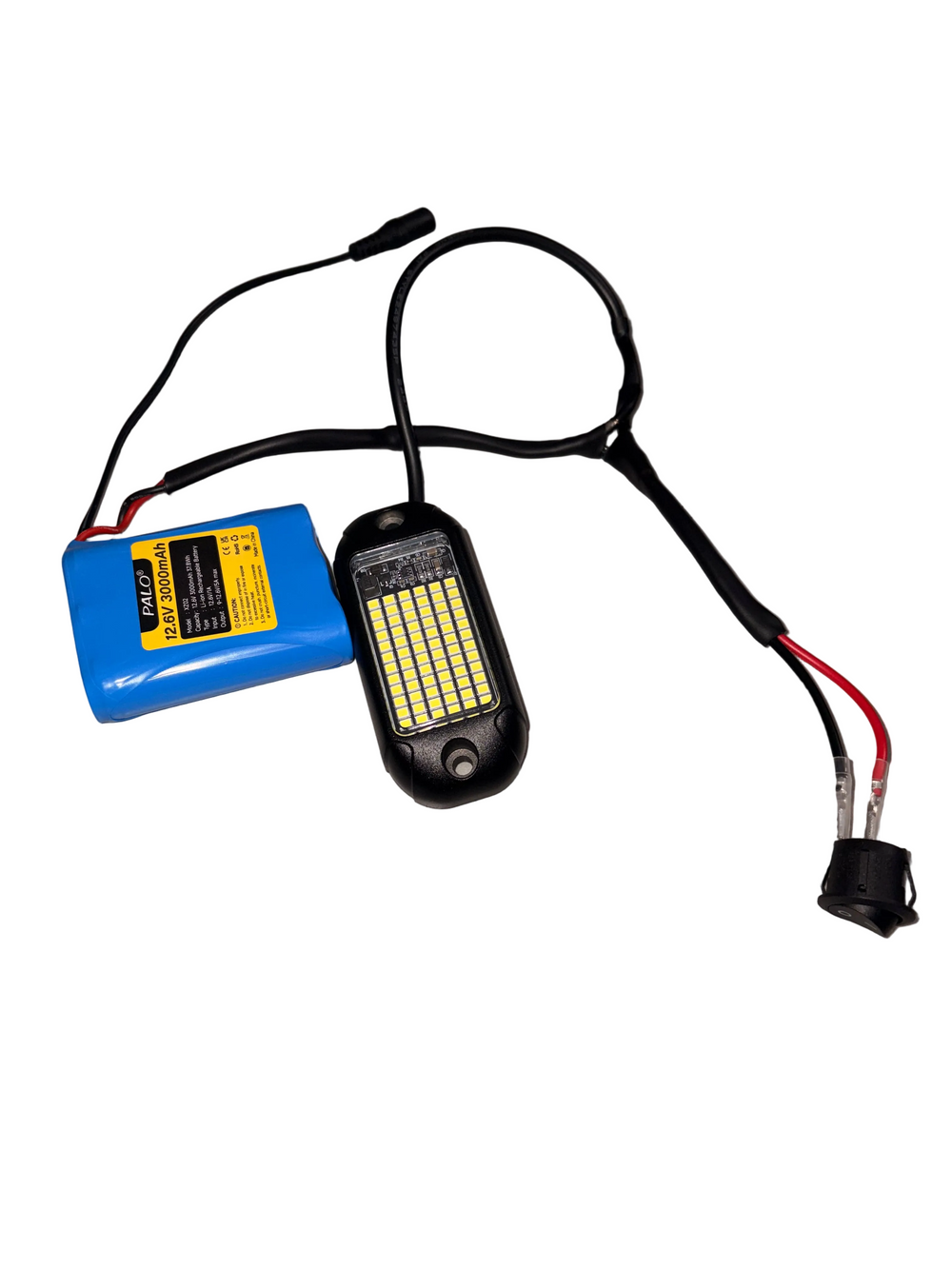 Rechargeable 72 LED Rock Light — Integrated Switch